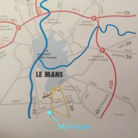 Chambres Le Mans 24 Heures Arnage Luaran gambar