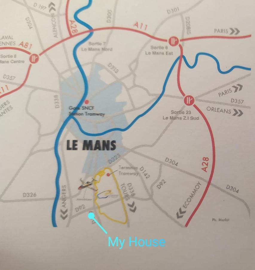 Chambres Le Mans 24 Heures Arnage Luaran gambar